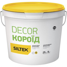 Siltek Decor Pro Штукатурка декоративна армована з мікроволокном короїд 2,0мм база DA 25кг