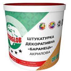 Штукатурка декоративна "Баранець" акрилова ANSERGLOB 2,0мм 25кг