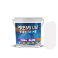 Gumowa farba Uniwersalna Premium (База А) Біла  3л