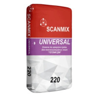 220 SCANMIX UNIVERSAL Клей для армовки, мінвати та пінопласту (25кг)