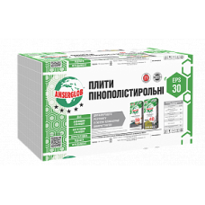 Плити пінополістирольні ANSERGLOB EPS-30 1м x 0,5м (100мм)