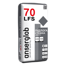 Стяжка цементна ANSERGLOB LFS 70, 25кг(48)