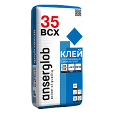 Клей для камінів і печей ВСХ 35 25кг ANSERGLOB