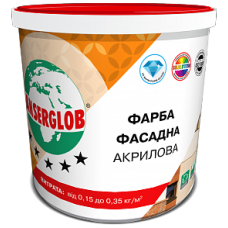 Фарба фасадна акрилова ANSERGLOB (база Т), 14кг