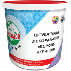 Штукатурка декоративна "Короїд" акрилова ANSERGLOB 2,0мм 25кг