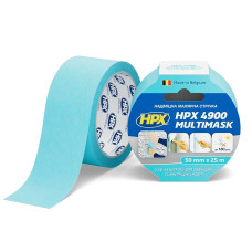 Малярна стрічка HPX4900 MULTIMASK 120C  50мм*25м  ціановий (EW5025)