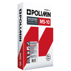 Штукатурка гііпсова POLIMIN MS-10 / 25 kg (2в1 старт+фініш)54