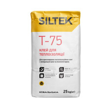 Siltek T-75 Клей для теплоізоляції 25кг