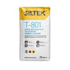 Siltek T-801 Клей для плитки та каменю універсальний 25кг  (54)