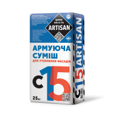 Артісан С-15 універсальна суміш для систем теплоізоляції 25 кг (48)