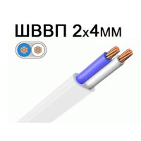 02918  WEC Кабель ГОСТ ШВВП 2*4,00