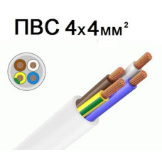 02773 Кабель ПВС 4х4,00 [100м] WEC ГОСТ