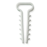 08979 Wionex Кріплення кабельне (ялинка) плоский  1(8х4)мм(100шт. уп.)