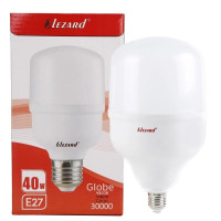 10081 Лампочка 40w 6400k E27 Лампа lezard