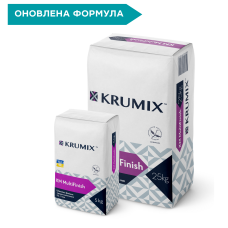 КРУМІКС MultiFinish Шпаклівка гіпсова фінішна (5 кг)