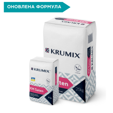 Крумікс Saten Шпаклівка гіпсова фінішна  (5кг)