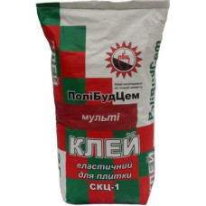ПОЛІБУДЦЕМ Клей для ках. плитки СКЦ-1(Економ) 25кг