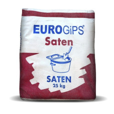 Шпаклівка гіпсова фінішна Eurogips SATEN 25 кг